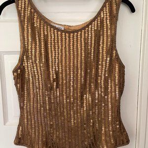 Sequined Top - Gold
